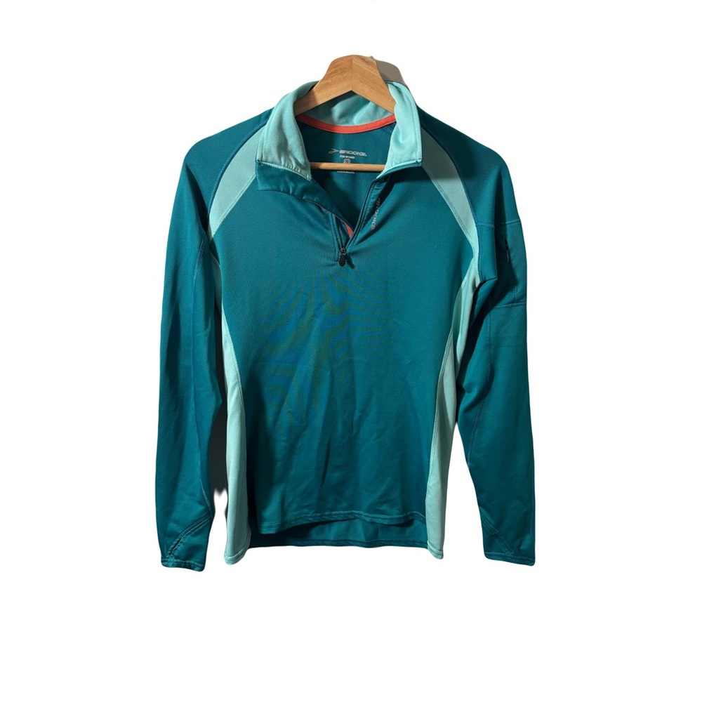 Brooks Women's Teal Performance Pullover
